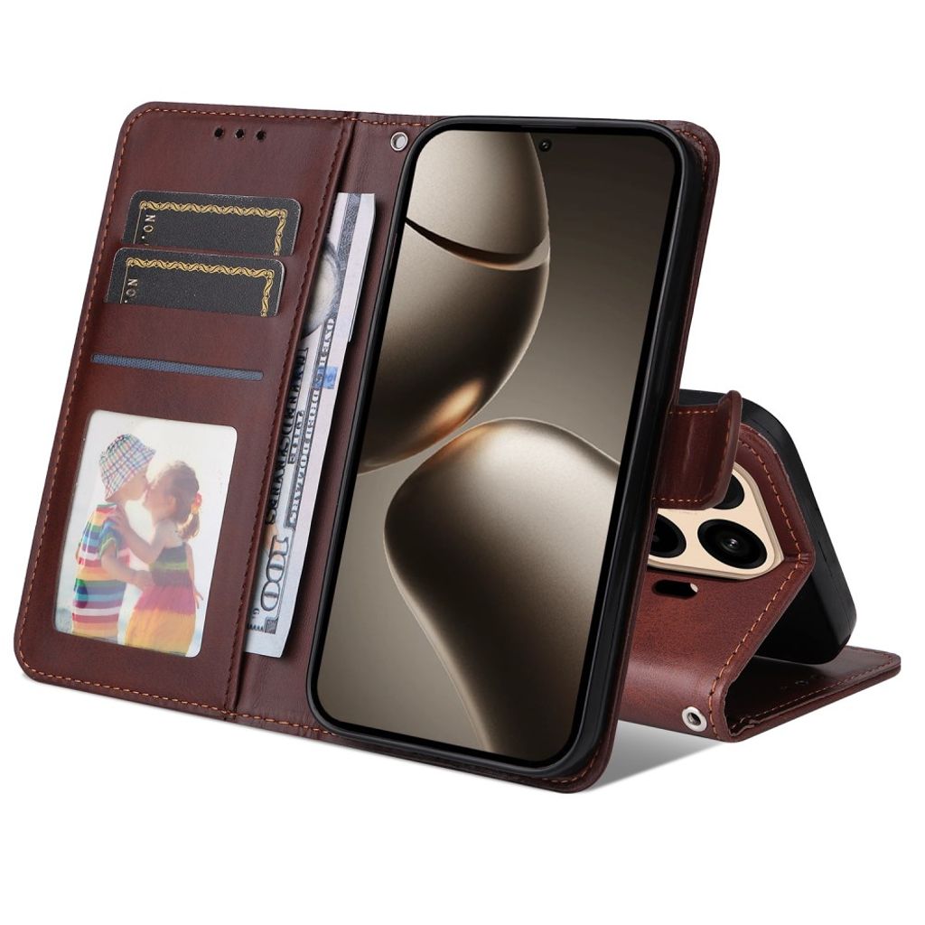 Xiaomi 15T Pro Cover in PU Leather - Brown