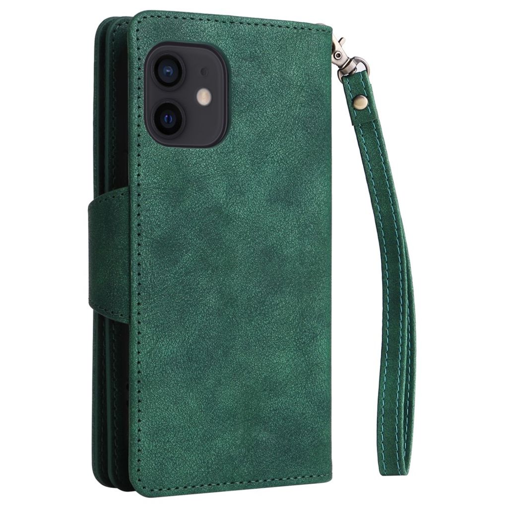 iPhone 12 Mini Cover with Stand - Green