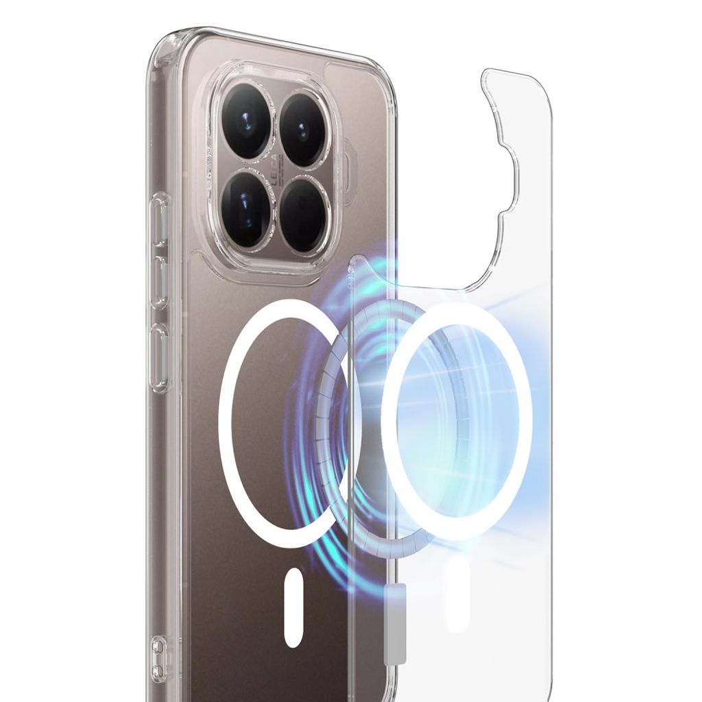 Xiaomi 17T MagSafe cover med akrylbagside - Transparent