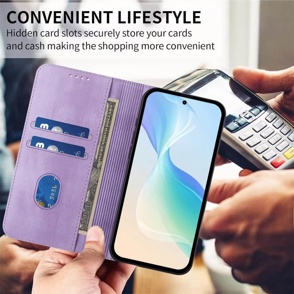 Xiaomi 15T Pro Kotelo Jalusta - Vaaleanvioletti