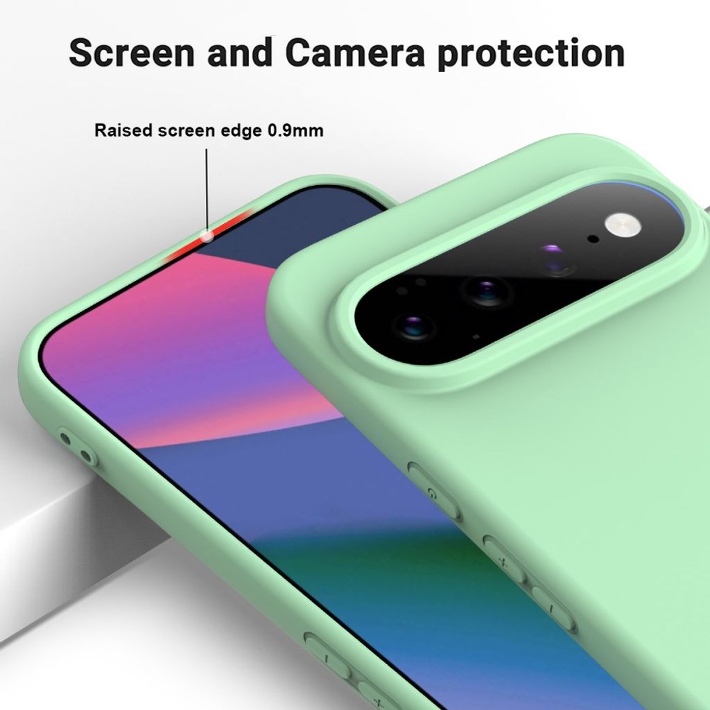 Google Pixel 11 Pro XL Deksel I Silikon - Grønn