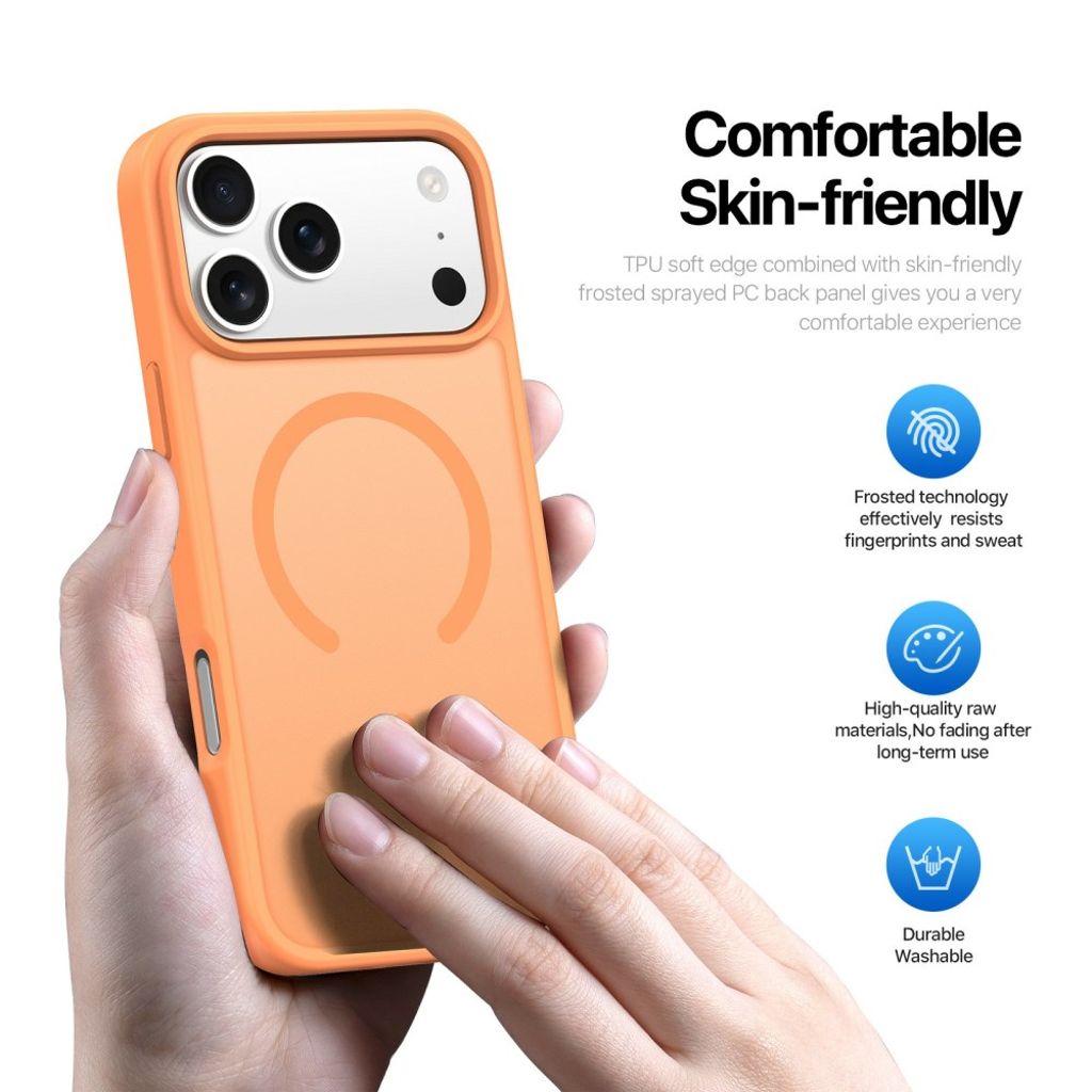 DUX DUCIS iPhone 17 Pro Max Case with MagSafe - Orange