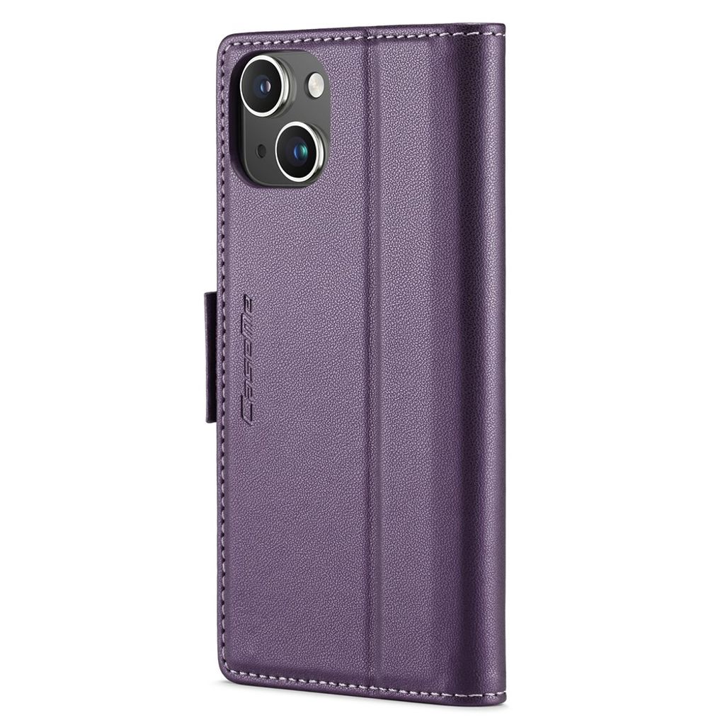 CASEME iPhone 15 Plus Etui med Kortplads - Lilla