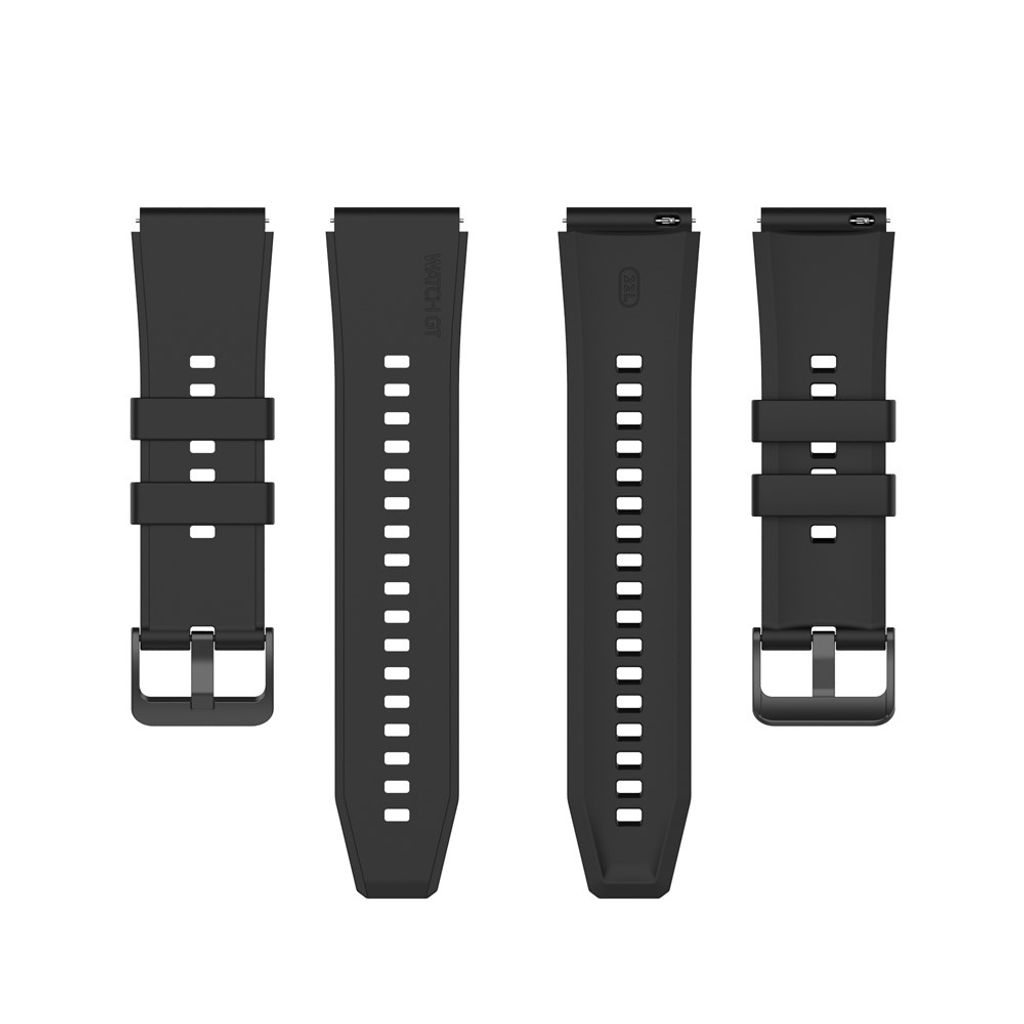 Huawei Watch GT2 Pro/GT 2e/GT/GT2 Silikon Klokkereim – Svart