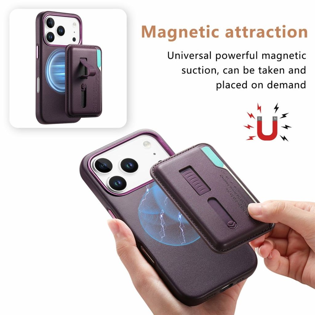 iPhone 18 Pro & iPhone 17 Pro MagSafe-kompatibelt mobilskal - Lila