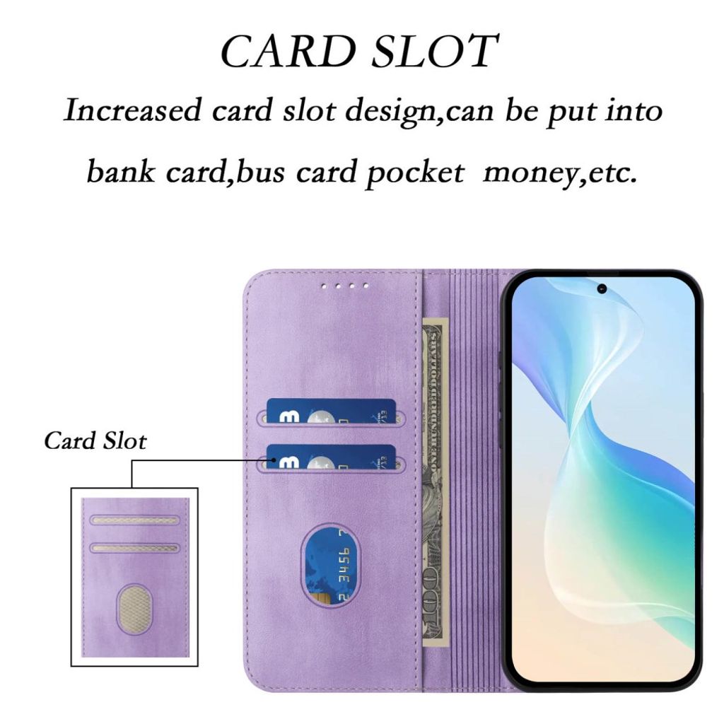 Xiaomi 15T Pro Kotelo Jalusta - Vaaleanvioletti