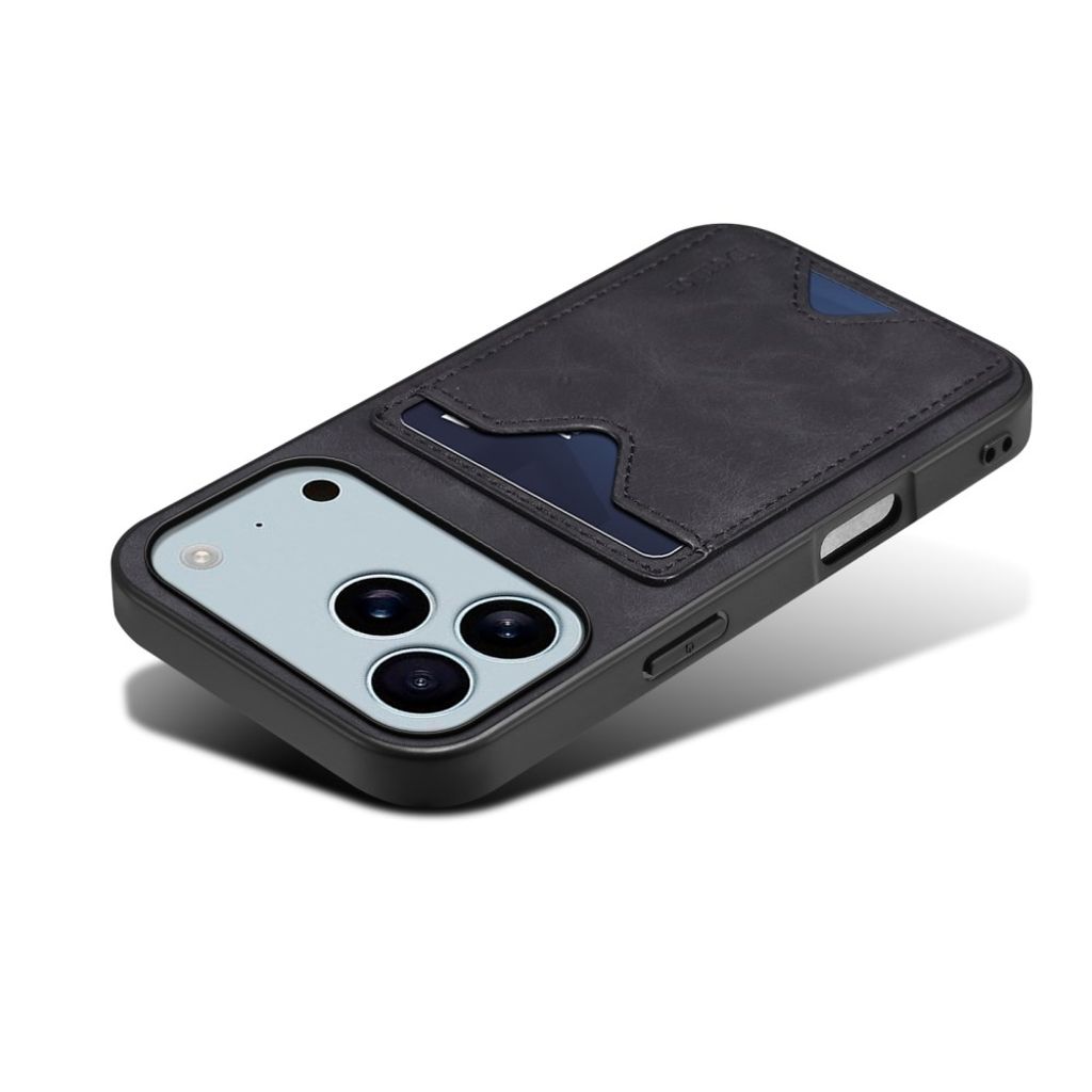 DENIOR iPhone 17 Pro Case with Stand - Black