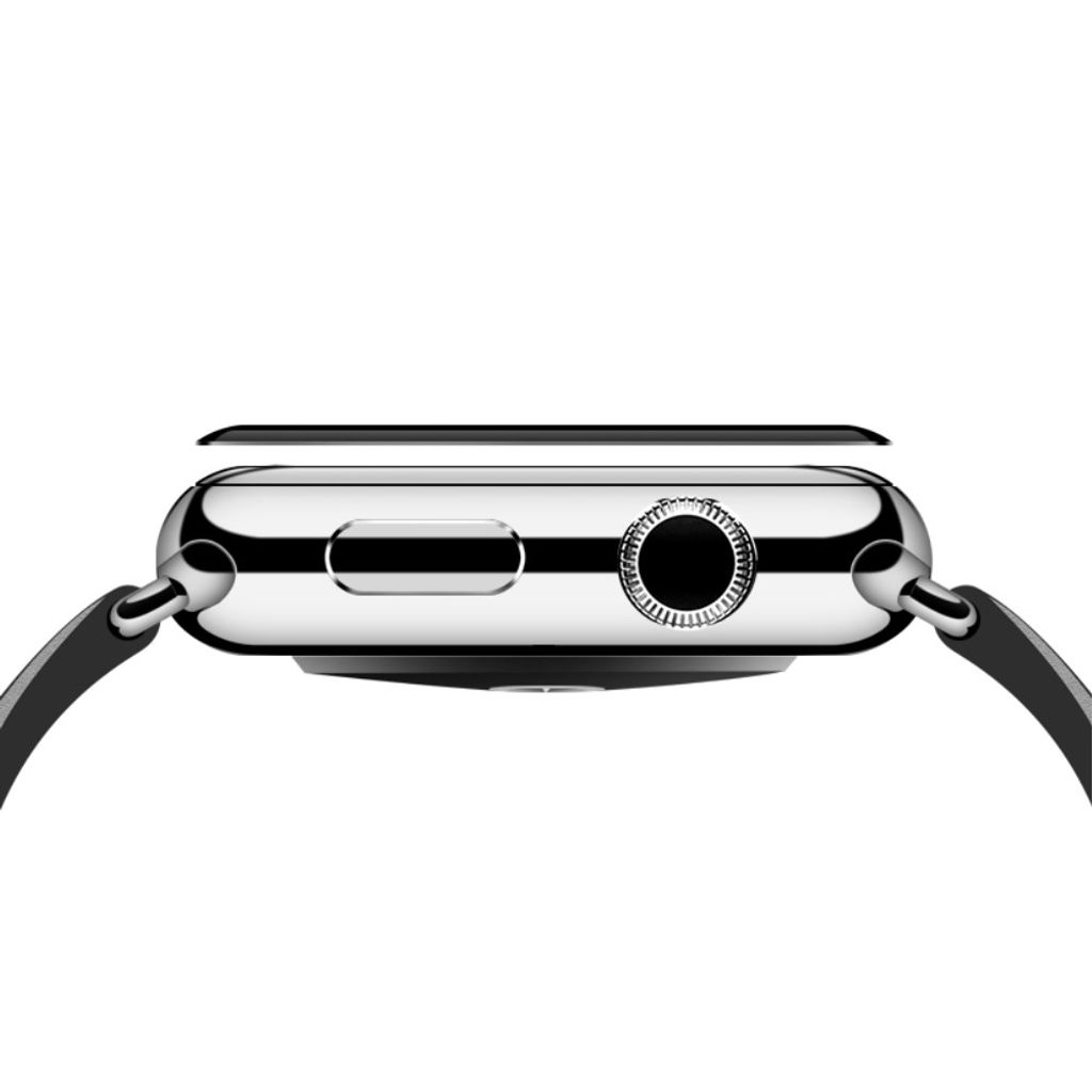 Apple Watch Series 4 Skjermbeskytter Herdet Glass 40mm - Gjennomsiktig