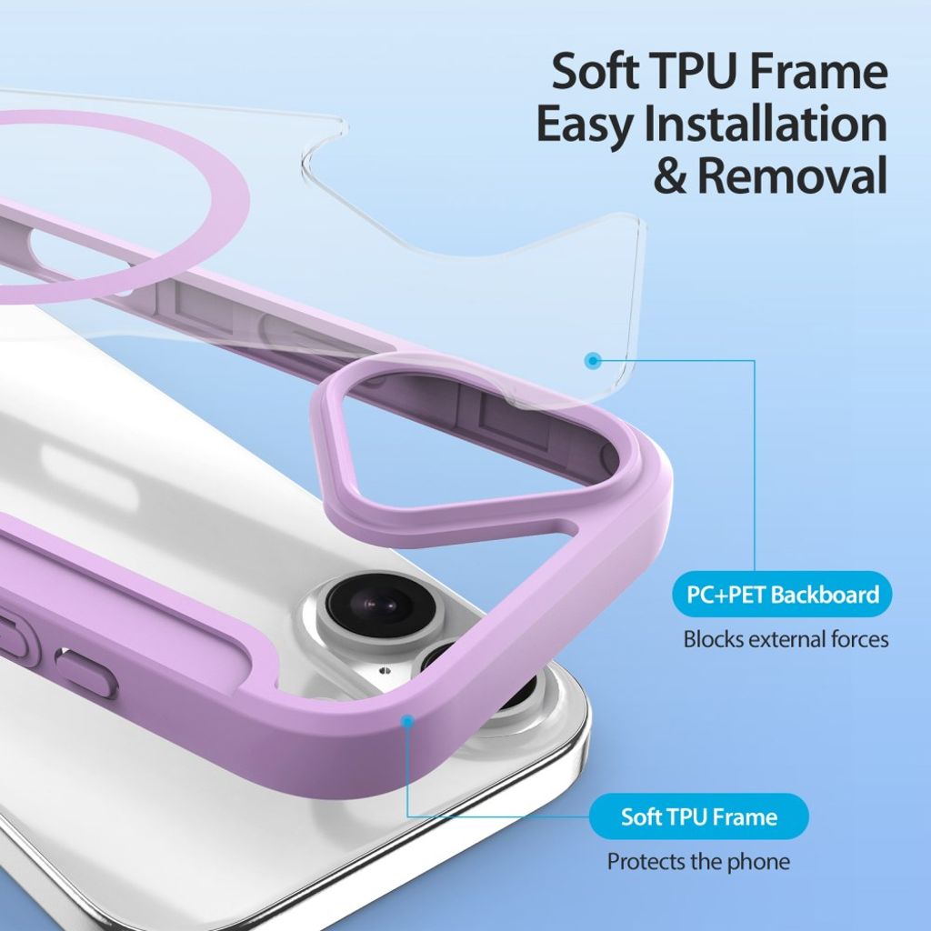 DUX DUCIS iPhone 17 Fodral med MagSafe - Lila