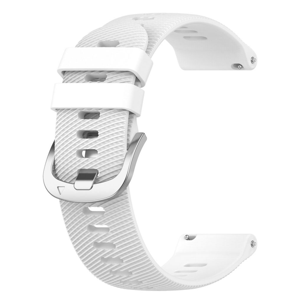 Garmin Forerunner 265 klokkerem i silikon - hvit