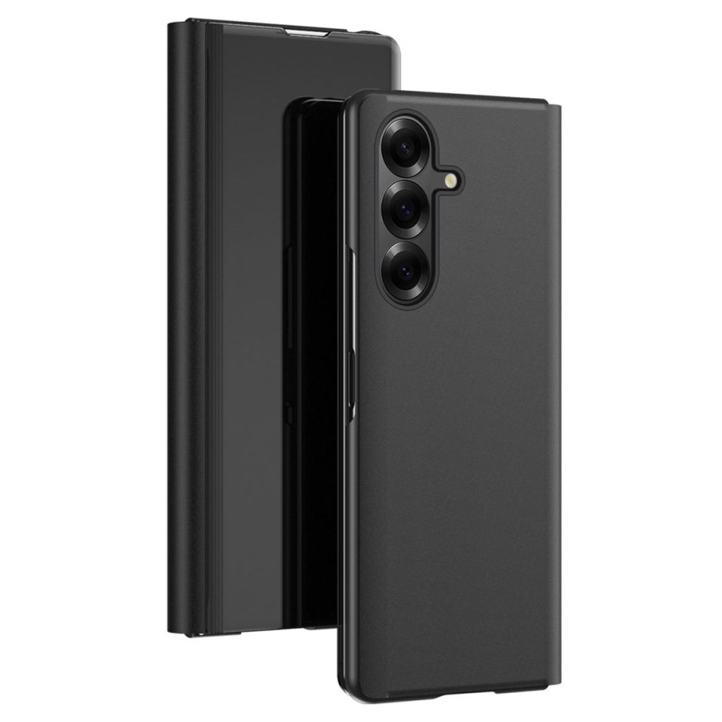 Samsung Galaxy Z Fold7 5G-skal med genomskinlig vy - Svart