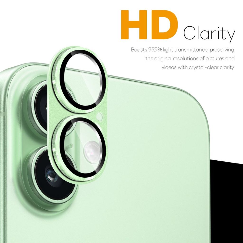 NORTHJO iPhone 17 Lens protector - Green