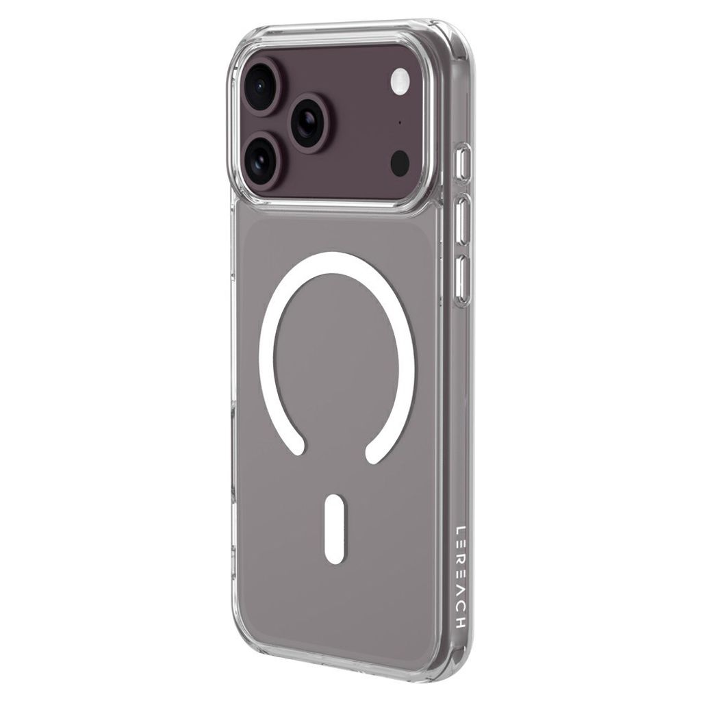 LEREACH iPhone 18 Pro Max/17 Pro Max MagSafe-yhteensopiva kuori - läpinäkyvä