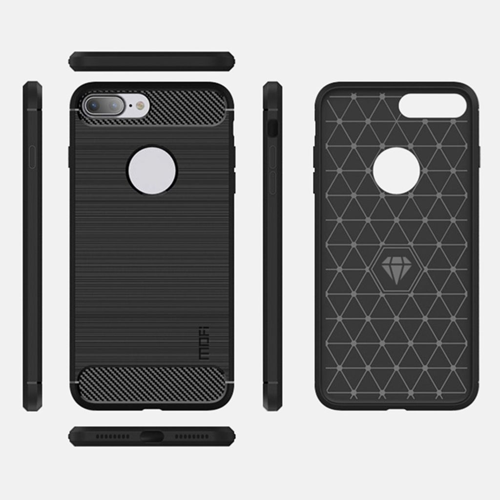MOFI iPhone 7 Plus / 8 Plus Cover - Sort