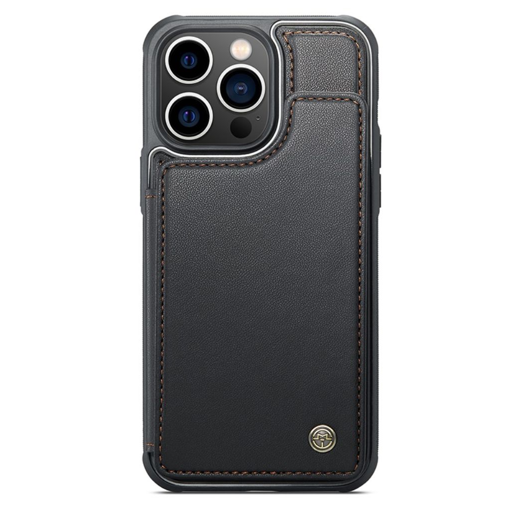 iPhone 13 Pro lompakkokuori CASEME C22 RFID-estävä – Musta