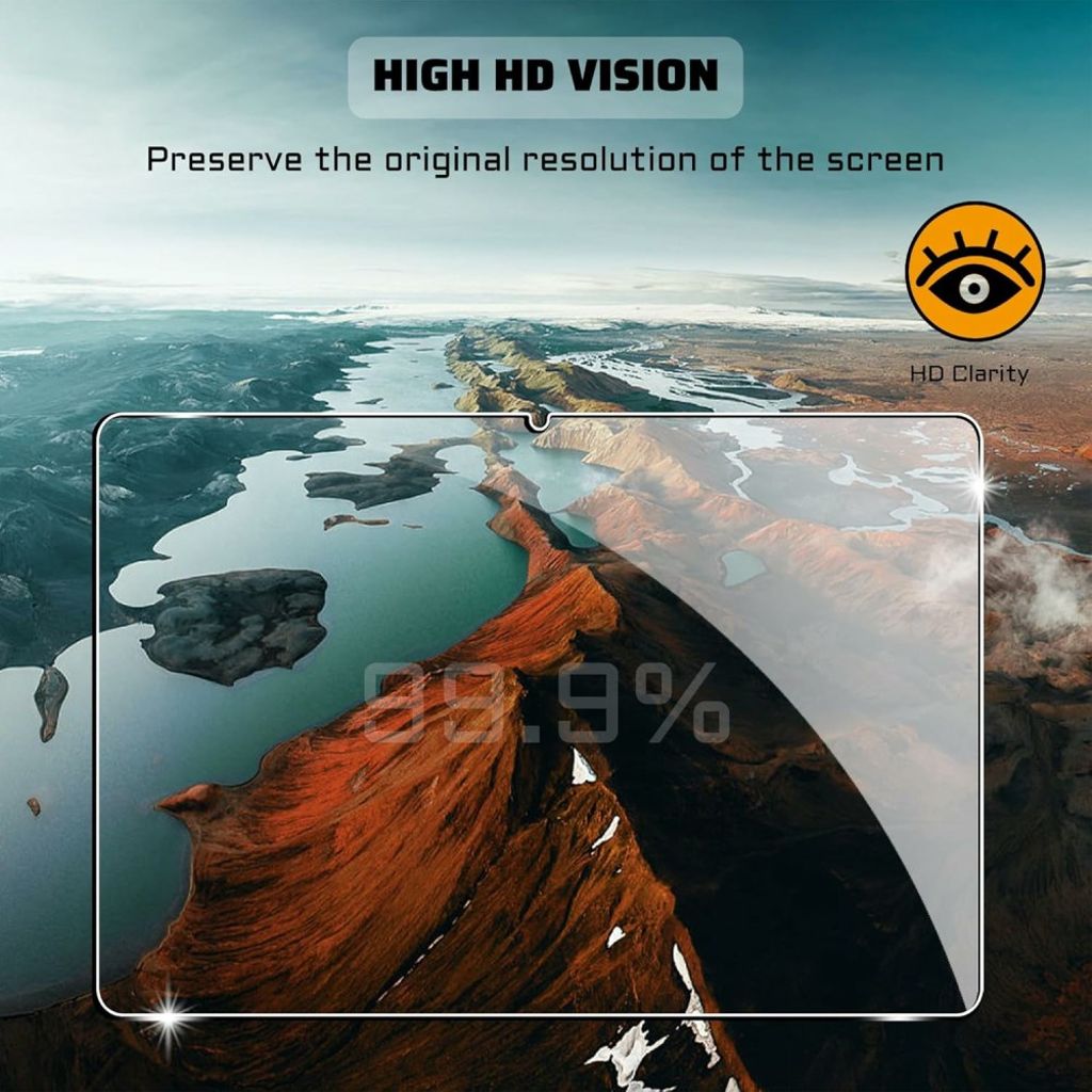 Xiaomi Redmi Pad 2 Case with Screen Protector -Transparent