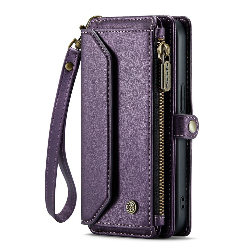 CASEME iPhone 13 Pro Max Lompakkokotelo Korttipaikoilla - Violetti