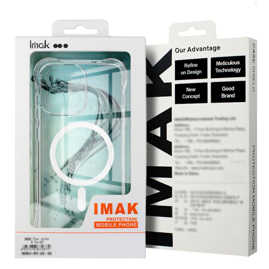 Xiaomi Poco C85x/Poco C81 Pro/Redmi A7 Pro MagSafe Skal - Transparent
