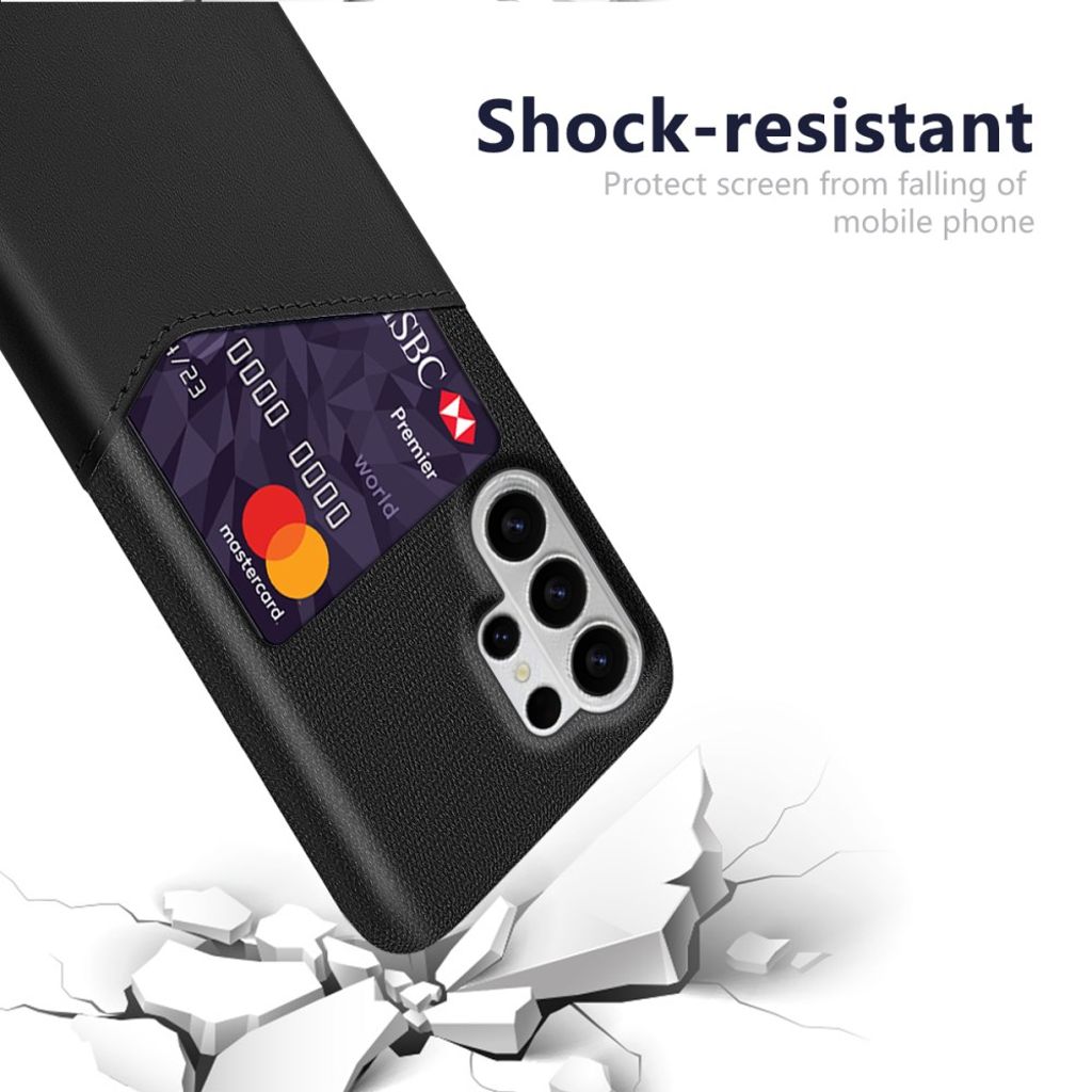 Samsung Galaxy S26 Ultra Case with Card slot - Black