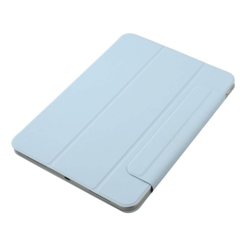 iPad A16 11" 2025/10.9" 2024 Tri-fold flip cover i kunstlæder - Blå