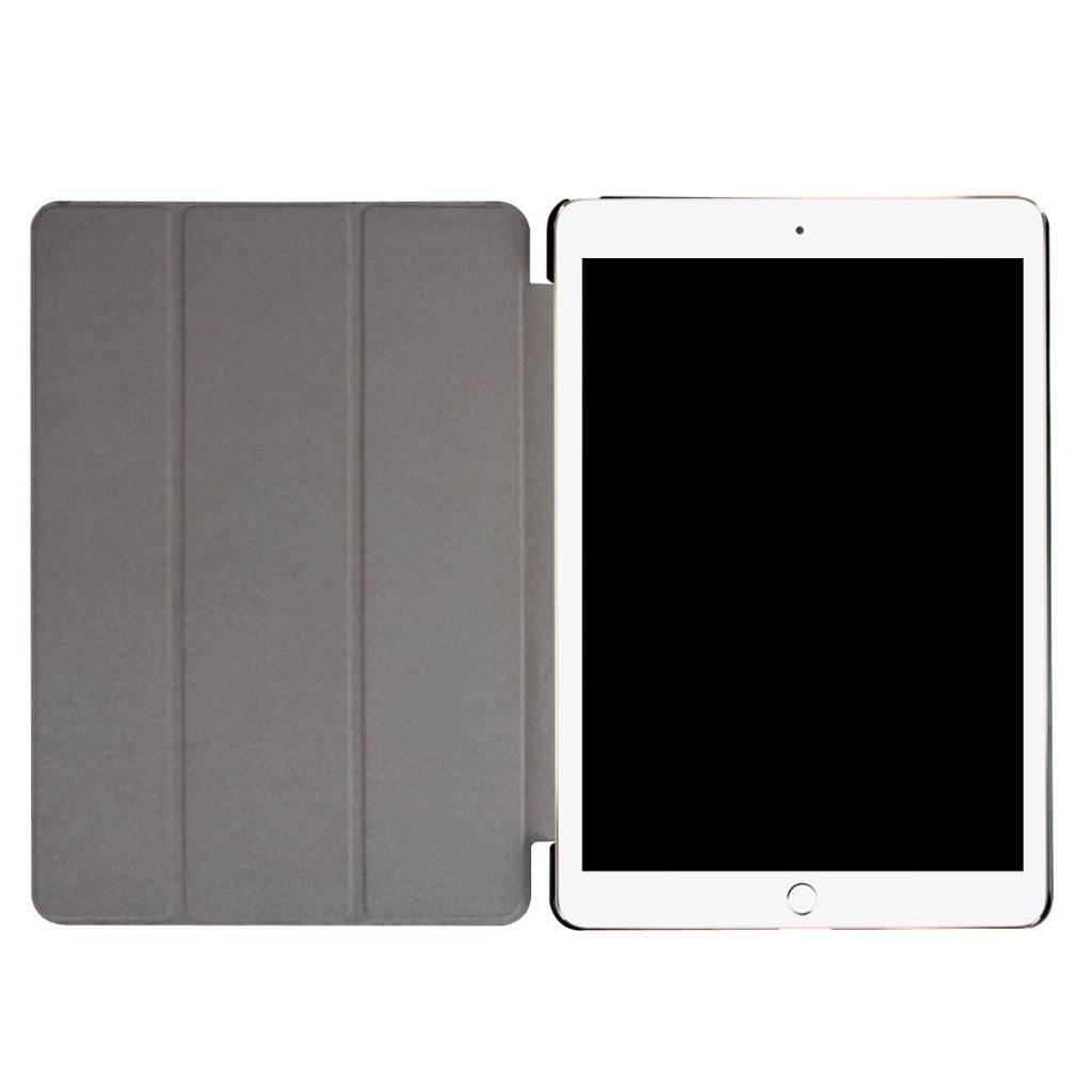 iPad Pro/Air 10.5" Tri-Fold Fodral i PU-läder – Svart
