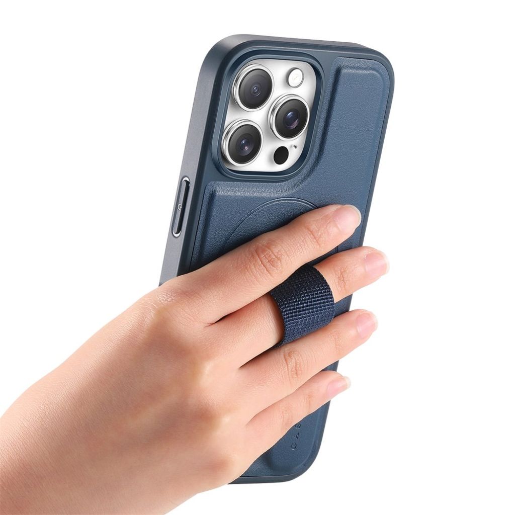 CASENEO iPhone 13 Pro Max Lompakkokuori MagSafe – Sininen