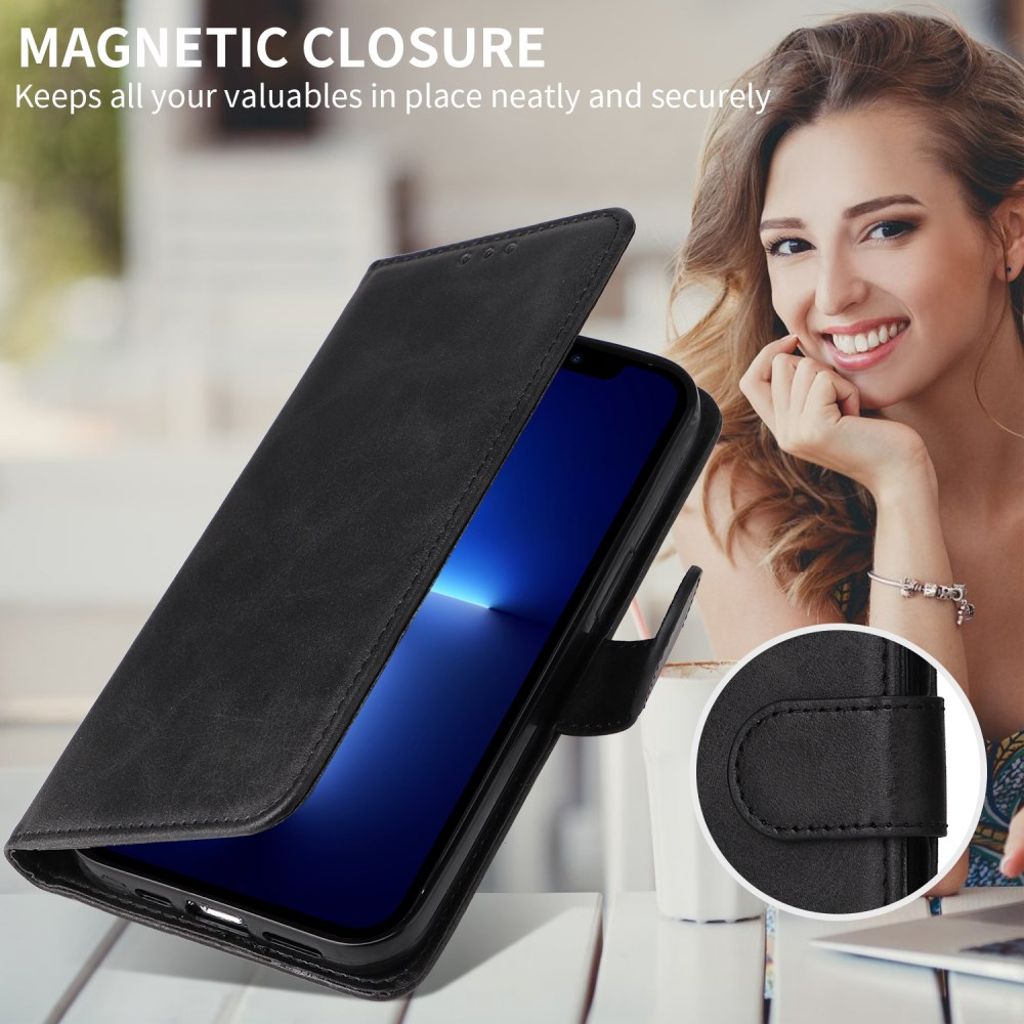 Xiaomi 15T Pro Cover in PU Leather - Black