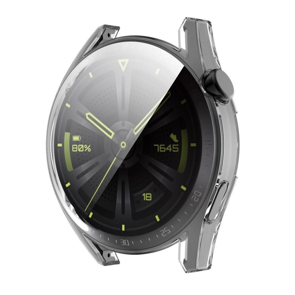 Huawei Watch GT 3 42 mm TPU-suojakuori - läpinäkyvä valkoinen
