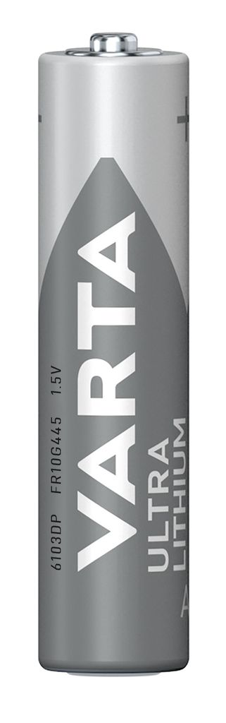 VARTA Ultra Lithium AAA-batterijen 1,5V – verpakking van 10 stuks