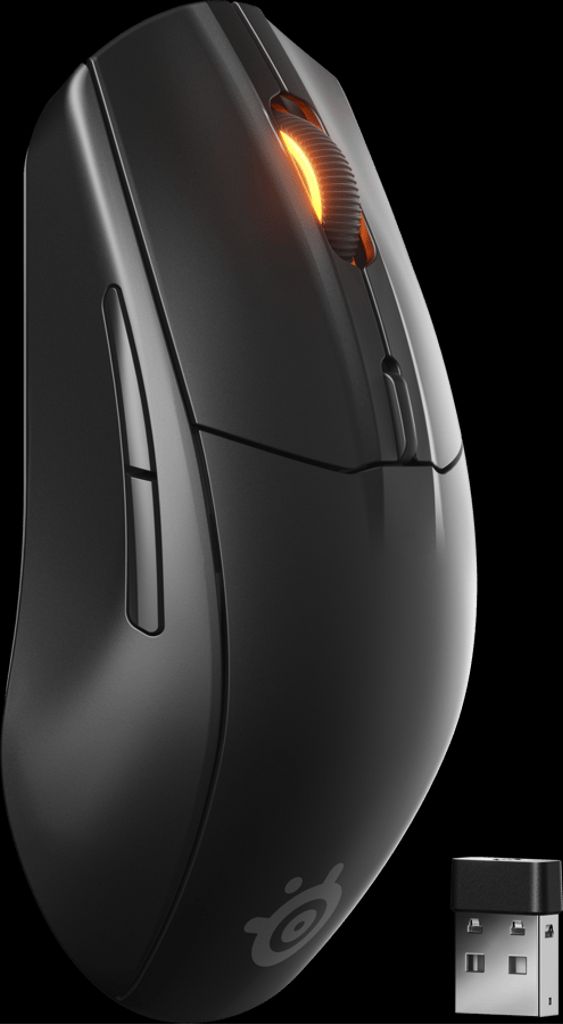 SteelSeries Rival 3 trådløs mus – 2. generasjon – svart