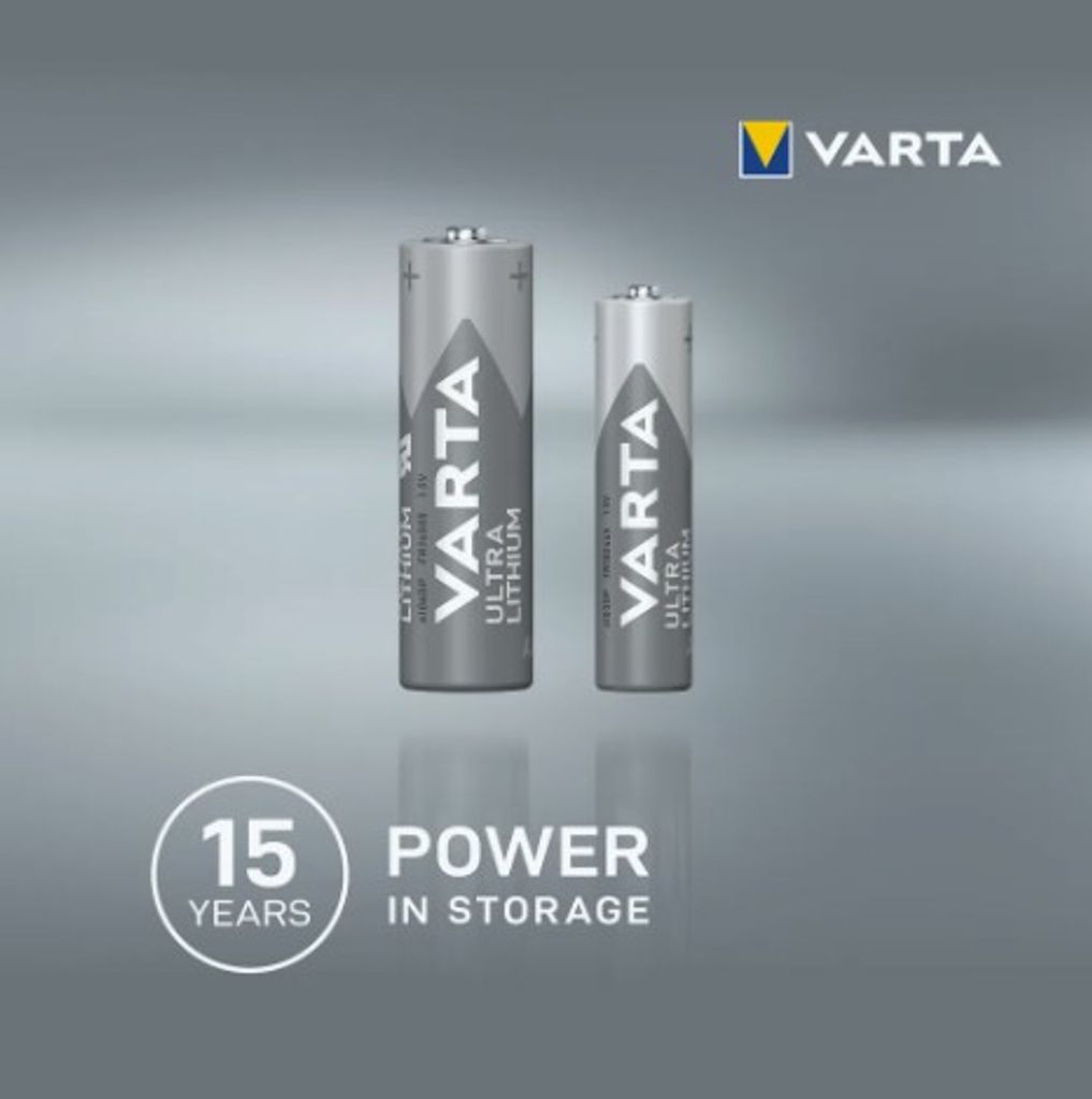 VARTA Ultra Lithium AA-batterijen 1,5V – 10 stuks