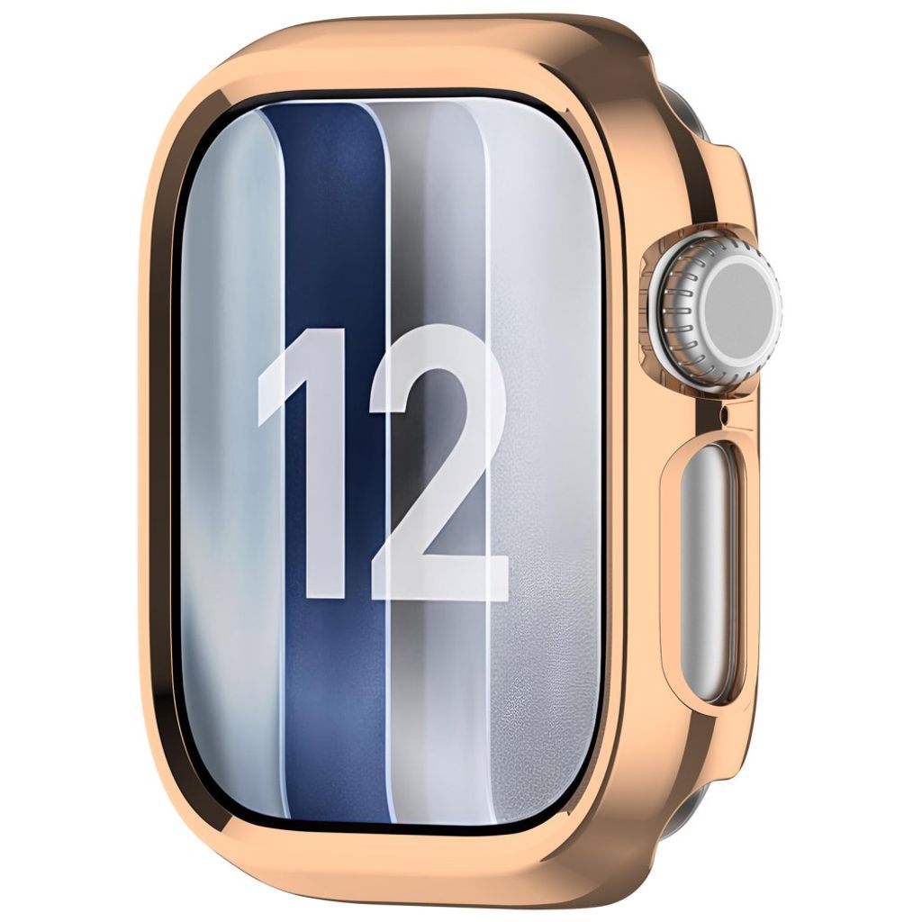 Apple Watch 12 46mm Halvdekkende deksel - Rose gull