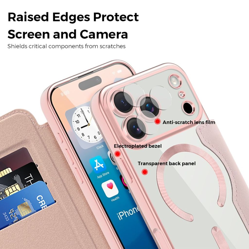 iPhone 17 Pro Kotelo MagSafe - Vaaleanpunainen