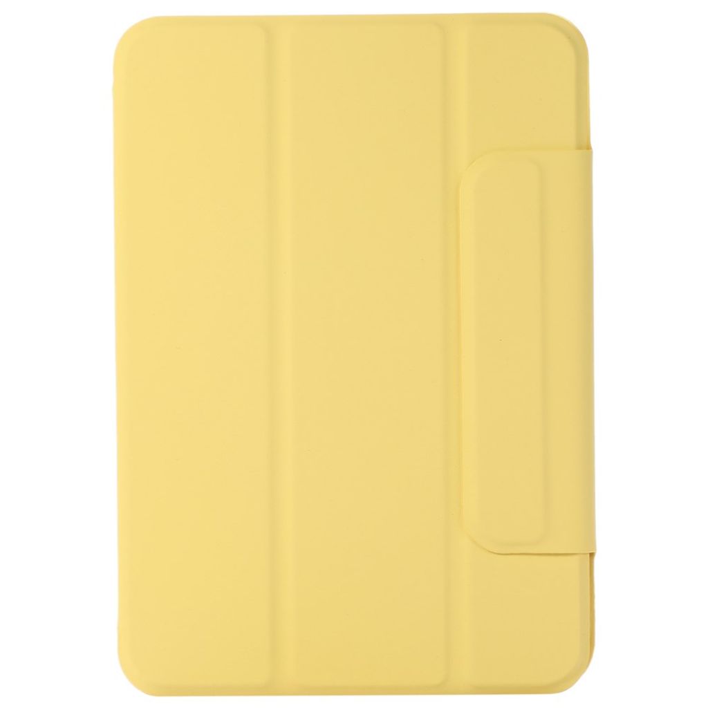 iPad A16 11" 2025/10.9" 2024 Tri-fold flip cover i kunstlæder - Gul