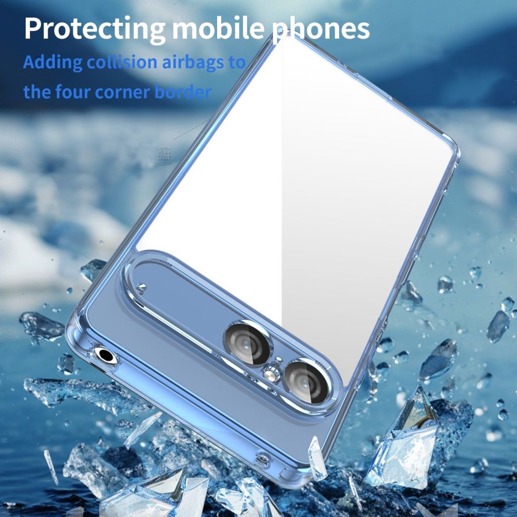 Sony Xperia 10 VII Kuori, Akryyli - sininen