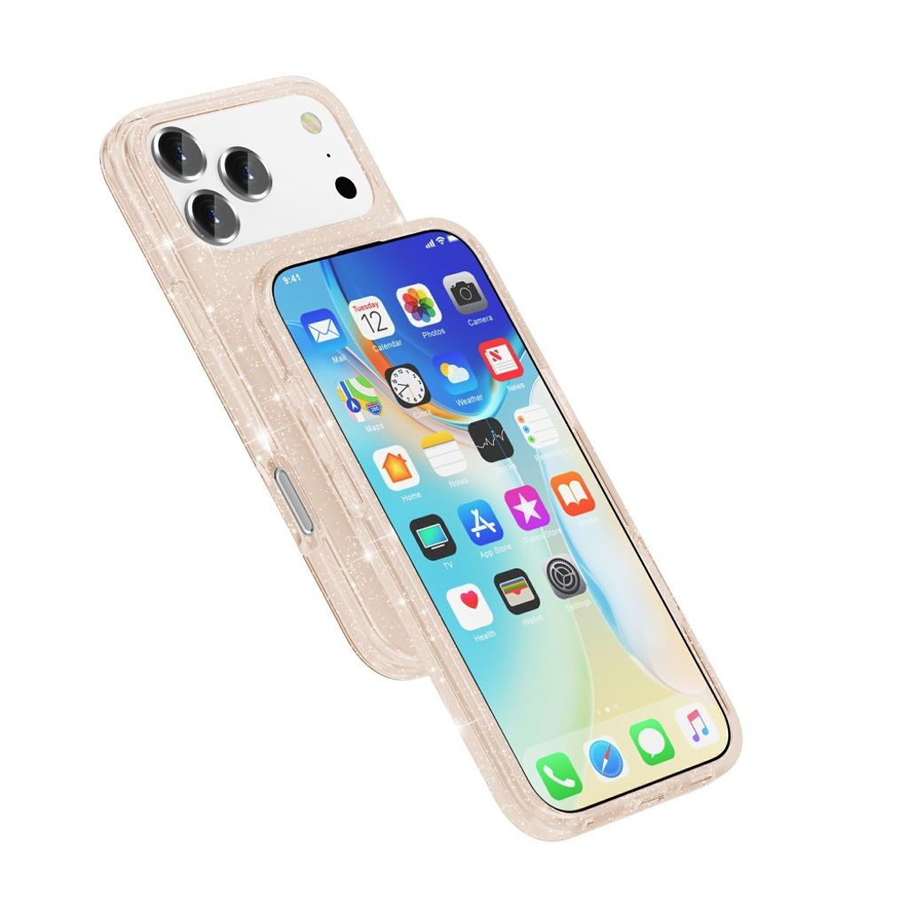 iPhone 17 Pro Max Acrylic Phone Case - Gold