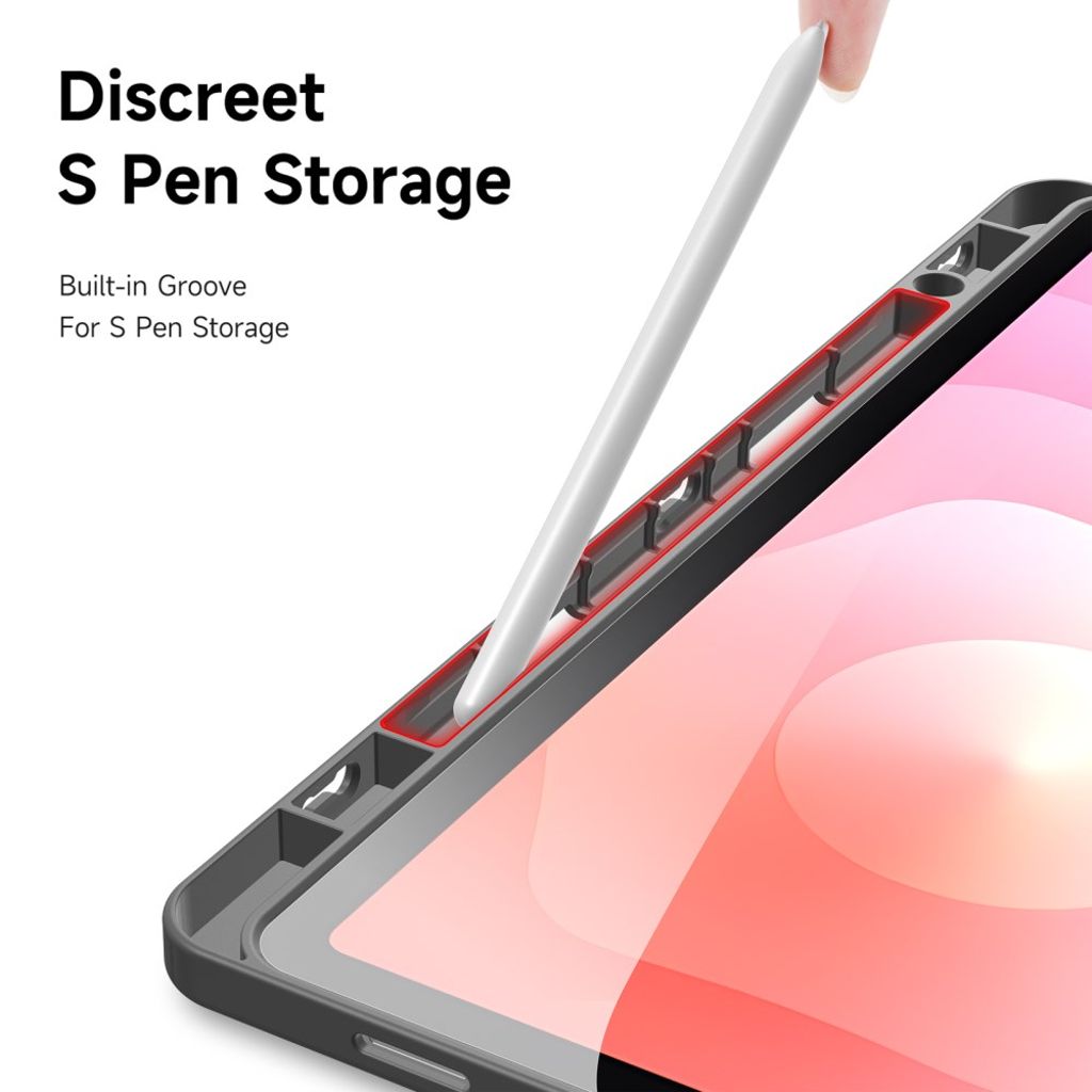 DUX DUCIS Samsung Galaxy Tab S11 kotelo origami-jalusta - harmaa