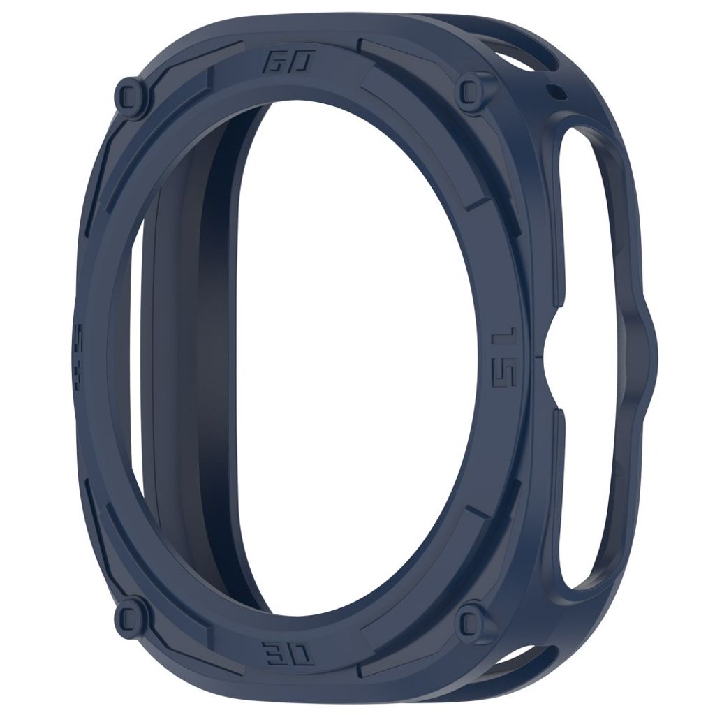 Samsung Galaxy Watch Ultra2 47mm Armor Mecha Støtsikkert Deksel - Mørkblå