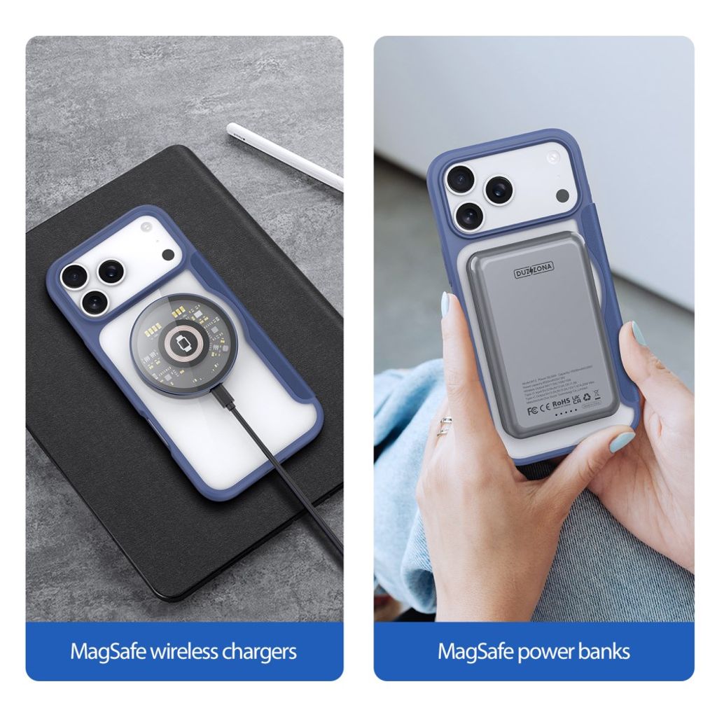 DUX DUCIS iPhone 17 Pro Fodral med MagSafe - Blå