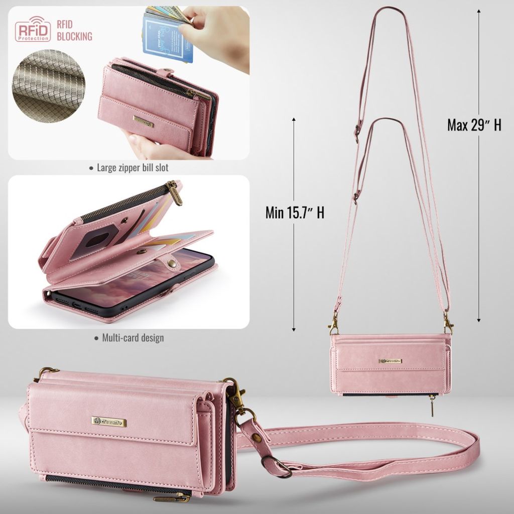 CASEME iPhone 6 Plus / 7 Plus / 8 Plus Kotelo - Vaaleanpunainen