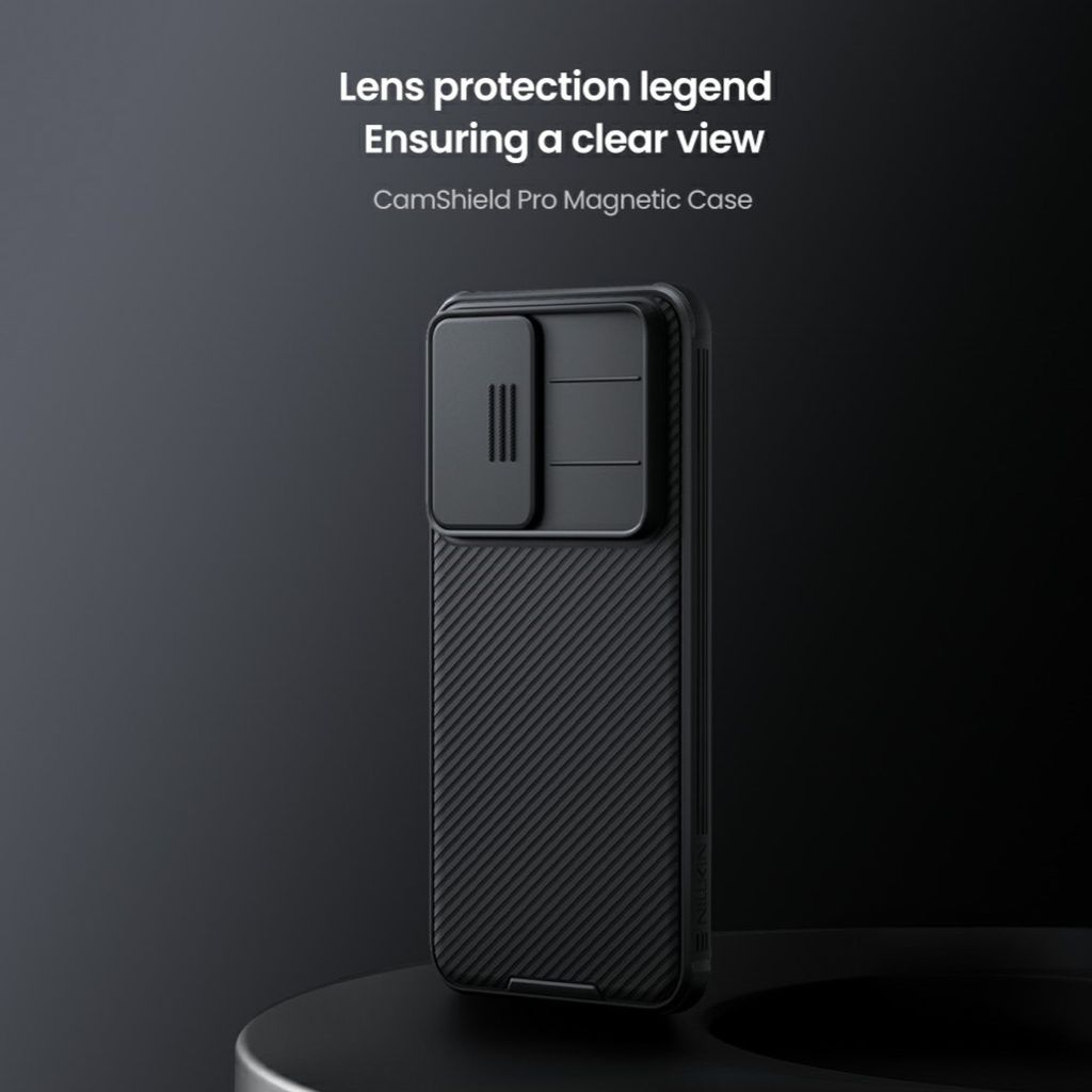 NILLKIN Samsung Galaxy A57 5G MagSafe Skal Camshield Pro - Svart