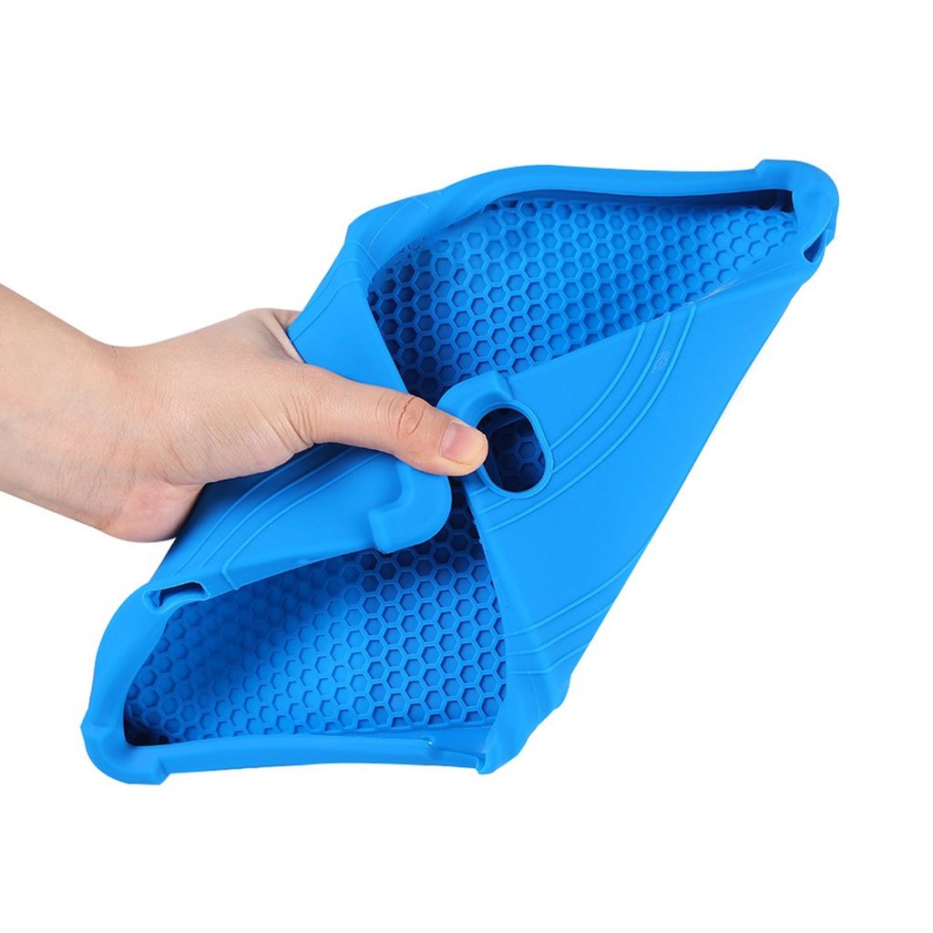 Samsung Galaxy Tab S12 Plus Silikonskal med stativ - Svart