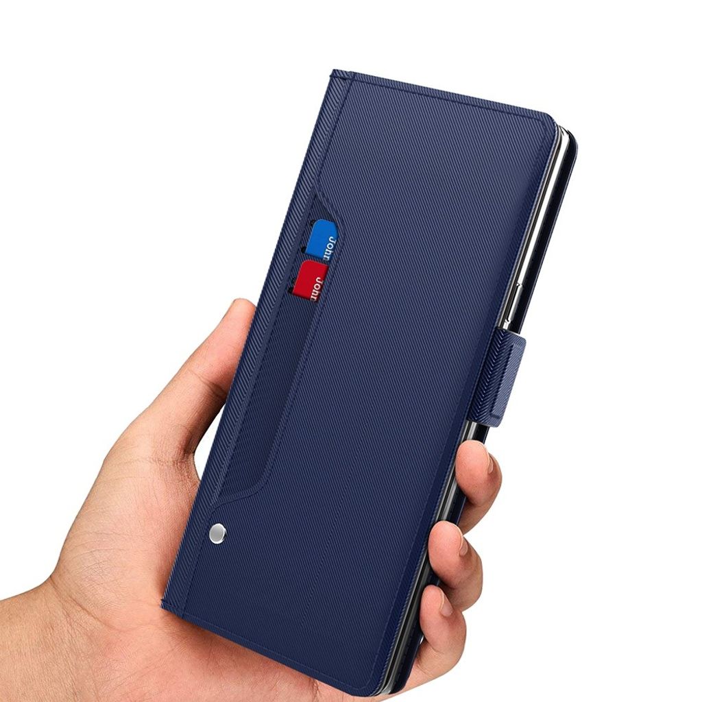 Google Pixel 11 Pro Plånboksfodral i PU-läder - Blå