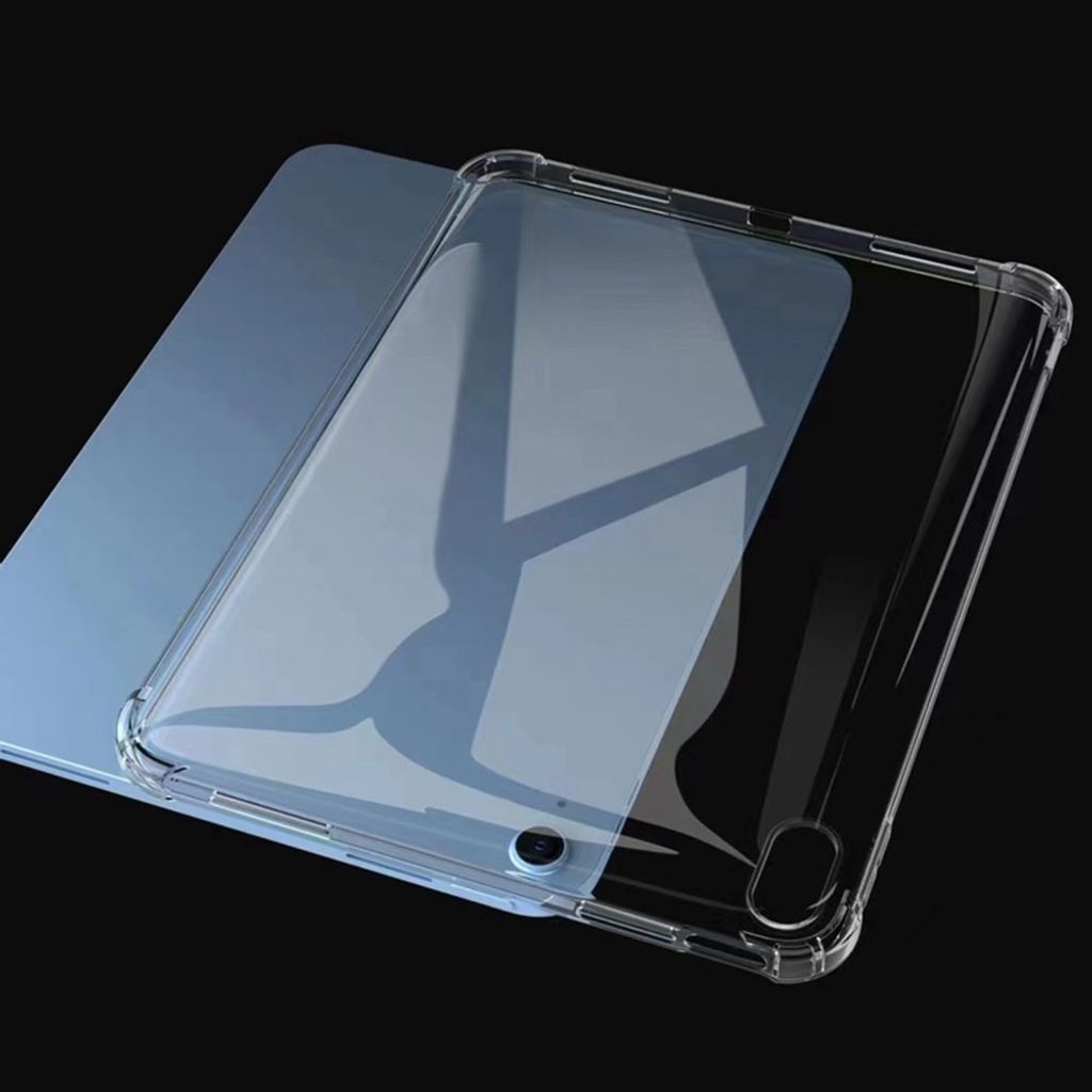 iPad A16 11" 2025/10.9" 2024 Blødt stødsikkert TPU-cover - Gennemsigtig