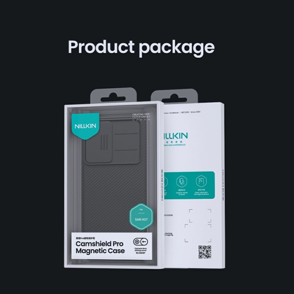 NILLKIN Samsung Galaxy A57 5G MagSafe Skal Camshield Pro - Svart