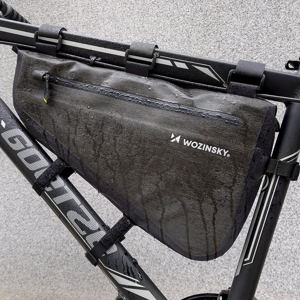Wozinsky ramväska för cykel 3,5L – Grå