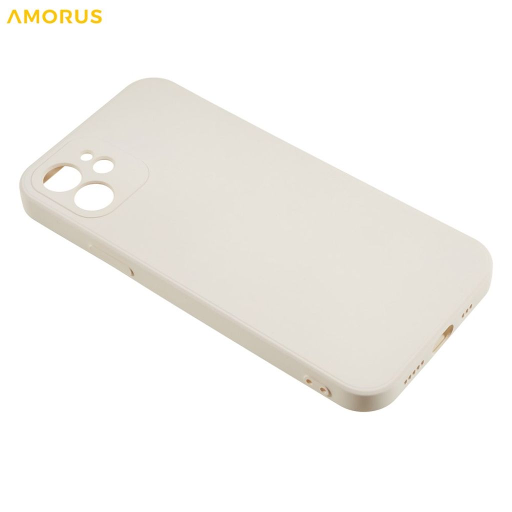 AMORUS iPhone 12 TPU Skal - Vit