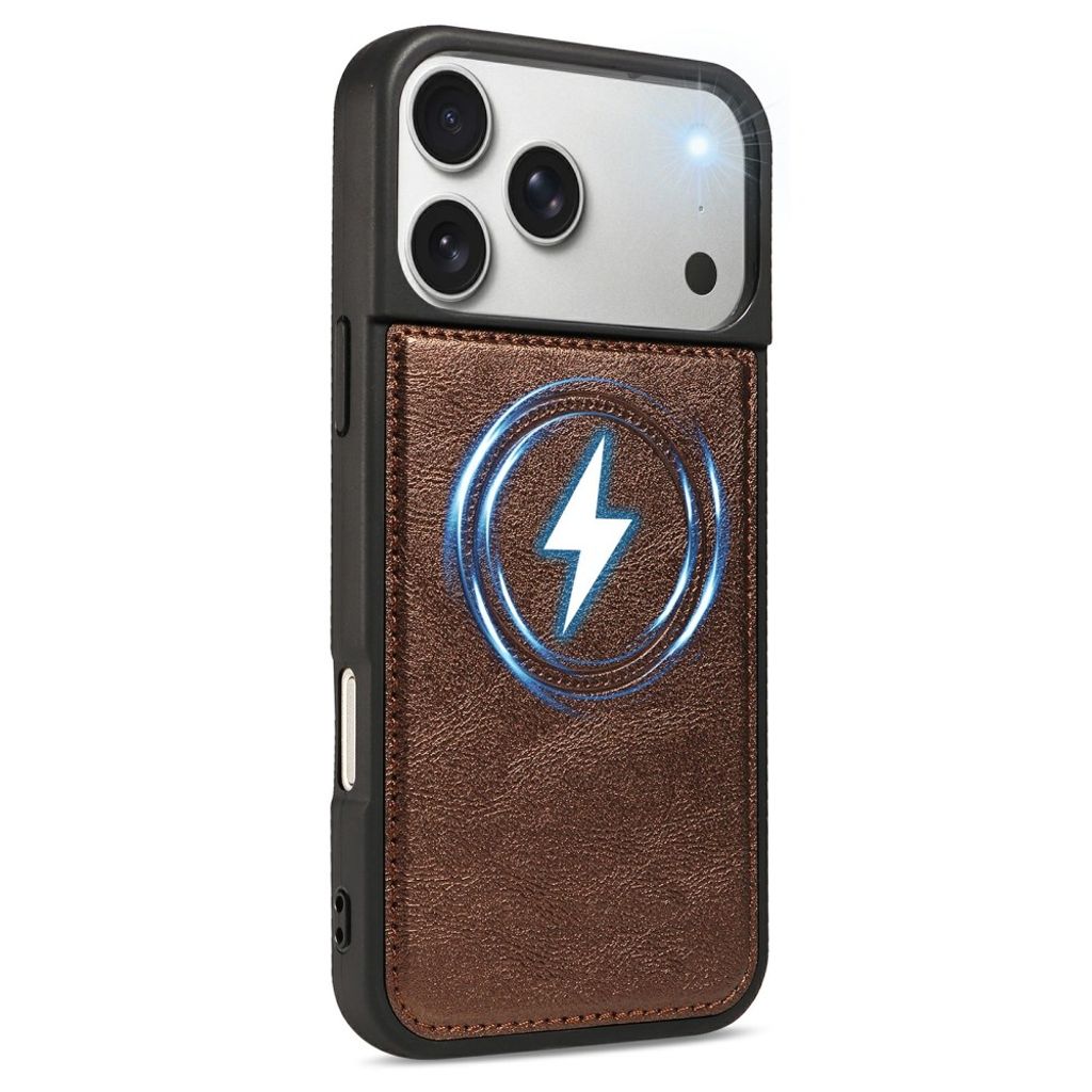 iPhone 18 Pro Max/17 Pro Max Irrotettava MagSafe-lompakkokotelo - Ruskea