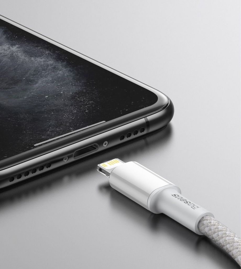 Baseus CATLGD-A01 Lightning til USB-C PD 20W kabel 2 m – svart