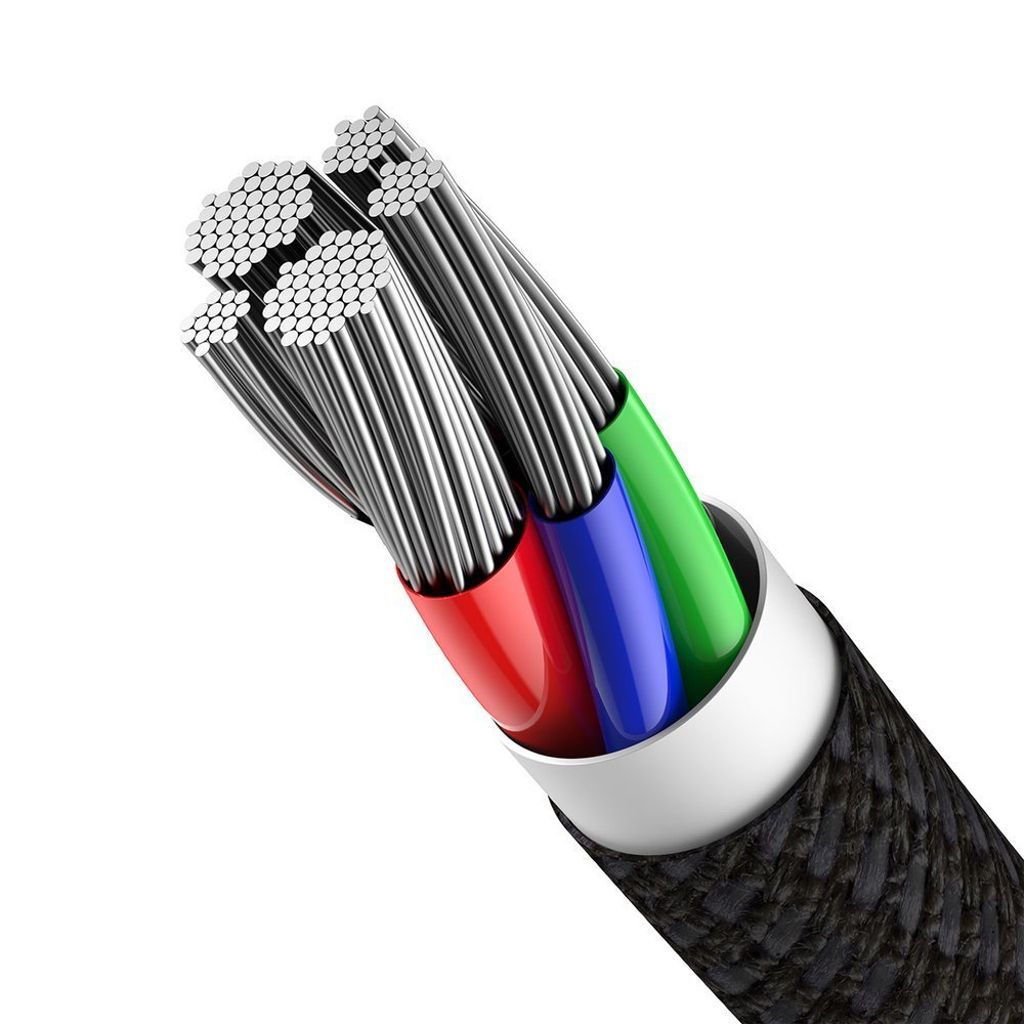 Baseus CATLGD-A01 Lightning til USB-C PD 20W kabel 2 m – svart